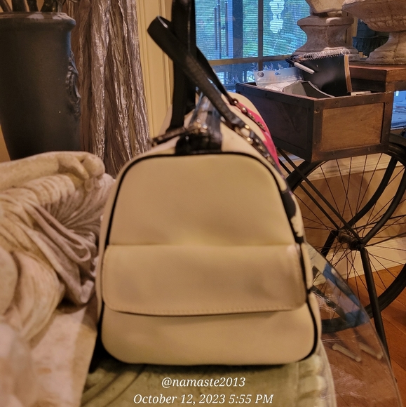 L.A.M.B. by Gwen Stefani Cherry Blossom Satchel Luxury Designer Bag #586 - Picture 12 of 14